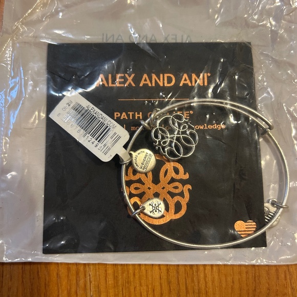 ALEX AND ANI Path of Life Charm & Bracelet - Picture 1 of 3